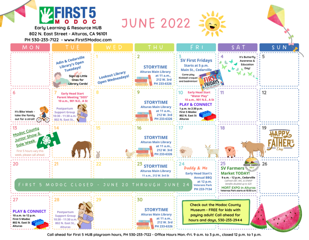 June 2022 First 5 HUB